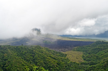 Fototapeta na wymiar Volcano Gunung Batur. Bali. Indonesia.