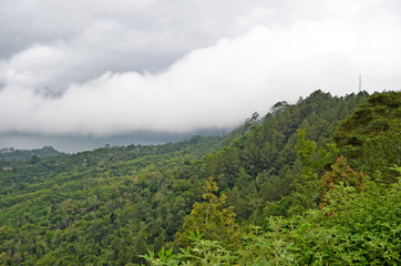 Volcano Gunung Batur. Bali. Indonesia.