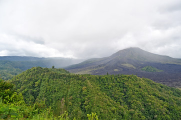 Fototapeta premium Volcano Gunung Batur. Bali. Indonesia.