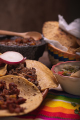 Tacos de Mexico, tacos carne asada, tacos de arrachera, tacos de al pastor, cultura mexicana