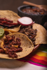 Tacos de Mexico, tacos carne asada, tacos de arrachera, tacos de al pastor, cultura mexicana