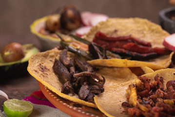Tacos de Mexico, tacos carne asada, tacos de arrachera, tacos de al pastor, cultura mexicana