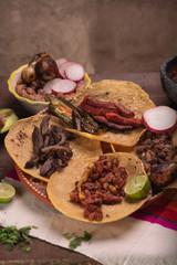 Tacos de Mexico, tacos carne asada, tacos de arrachera, tacos de al pastor, cultura mexicana