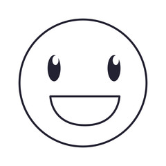 emoticon smiley happy face white background