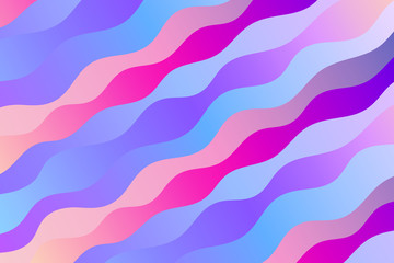 Colorful background with curved lines. Pattern design for banner, poster, flyer, card, cover, brochure