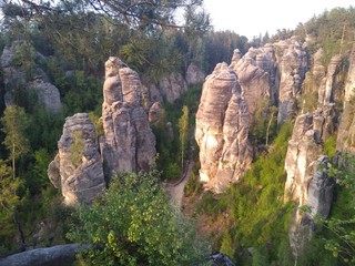 Czeski Raj, Prachowskie Skały © Monika