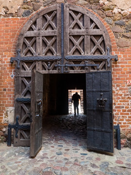 Doorway, Trakai Island Castle, Lithuania