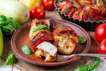Ratatouille - traditional French Provencal vegetable dish