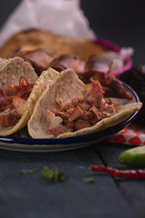 Tacos de Carnitas Mexicanos, cultura mexicana
