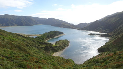 Obraz premium Lagoa do Fogo