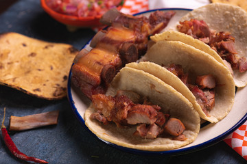 Tacos de Carnitas Mexicanos, cultura mexicana