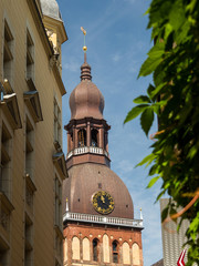 Dome Cathedral from street, Riga, Latvia
