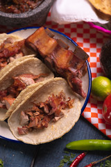 Tacos de Carnitas Mexicanos, cultura mexicana