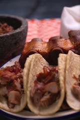 Tacos de Carnitas Mexicanos, cultura mexicana