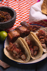 Tacos de Carnitas Mexicanos, cultura mexicana