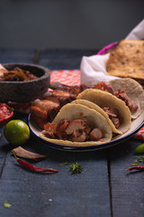 Tacos de Carnitas Mexicanos, cultura mexicana