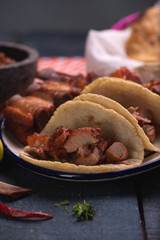 Tacos de Carnitas Mexicanos, cultura mexicana