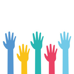 international youth day flat design