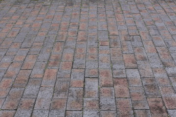 Brick pavement