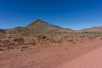 Fototapeta na wymiar Landschaft in Namibia Afrika