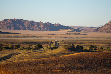 Fototapeta na wymiar Landschaft in Namibia Afrika