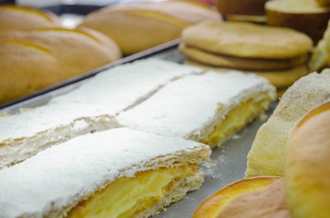 pan dulce tradicional de panadería de México