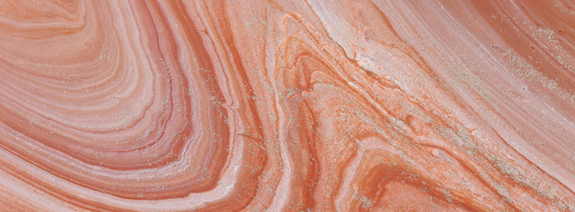 photography of abstract marbleized effect background. brown, orange, gray and white creative colors. Beautiful paint