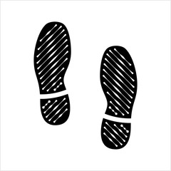 Imprint Soles Shoes Icon