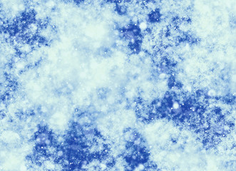 Fototapeta na wymiar winter sky of snowfall motion blur wind backgrounds