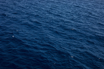 Blue Tones Water Waves Surface as Background. sea water texture. Grounds is the surface of the water flow from the flow of water to converge.