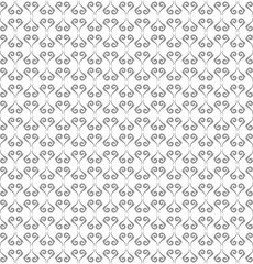 Seamless vector grey ornament. Modern background. Geometric modern pattern