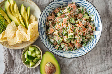 Smoked Salmon Tartare Dip