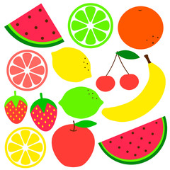 Tropical Fruit Wreath. Summer sale