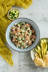 Smoked Salmon Tartare Dip