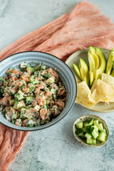 Smoked Salmon Tartare