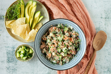 Smoked Salmon Tartare