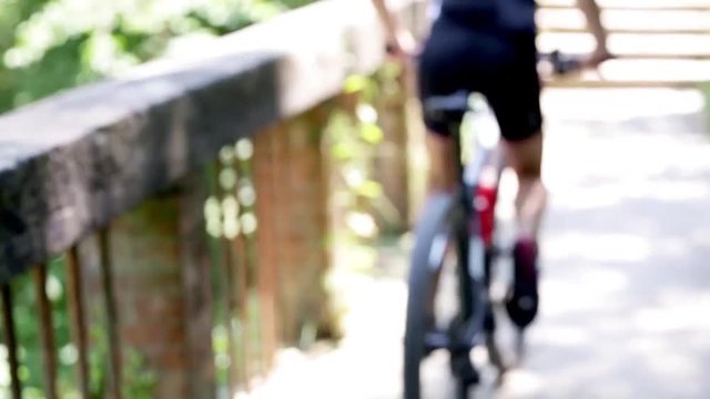 Speedometer by electric bicycle.