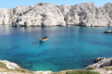 calanque morgeret ile du frioul marseille