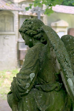 Engel Friedhof Stein