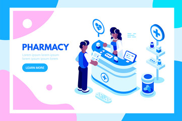 Pharmacy. Doctor pharmacist