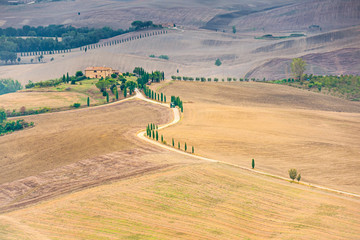 Obraz premium beautiful landscape of the Tuscan countryside