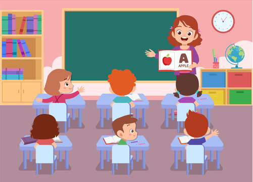 Kids Classroom Cartoon Images – Browse 24,823 Stock Photos, Vectors, and  Video | Adobe Stock