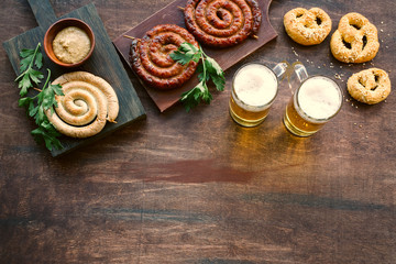 Oktoberfest german beer festival background