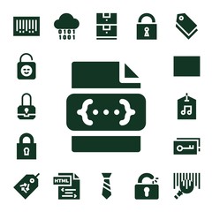 code icon set