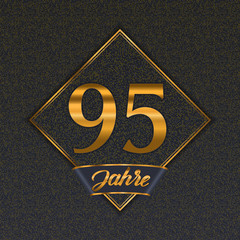German golden number 95 templates