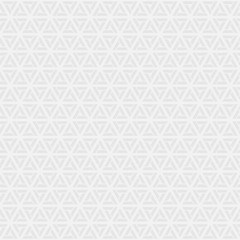 Fototapeta premium Seamless modern background. Geometric ornament. White sliced triangle. Short lines. Vector illustration.
