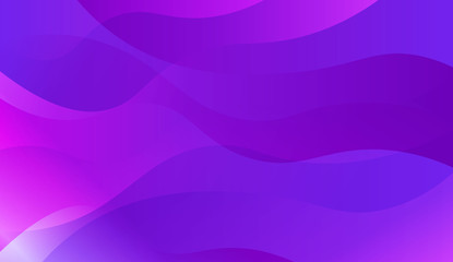 Blurred Decorative Design In Abstract Style With Wave, Curve Lines. For Creative Templates, Cards, Color Covers Set. Vector Illustration with Color Gradient.