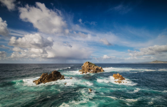 Ocean And Sky, Ferrol, Spain