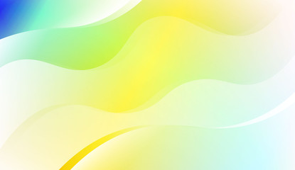 Template Modern Background With Curves Lines. For Elegant Pattern Cover Book. Vector Illustration with Color Gradient.