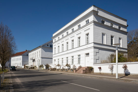 Cavalier houses, Circus, Putbus, Ruegen, Germany